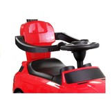 Loopauto met duwstang - Mercedes Benz - rood