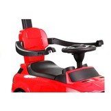 Loopauto met duwstang - Mercedes Benz - rood
