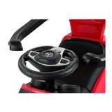 Loopauto met duwstang - Mercedes Benz - rood