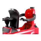 Loopauto met duwstang - Mercedes Benz - rood