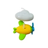 Rammelaar Carrousel muziekdoos voor babybedjes met zweefvliegtuigen