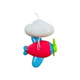 Rammelaar Carrousel muziekdoos voor babybedjes met zweefvliegtuigen