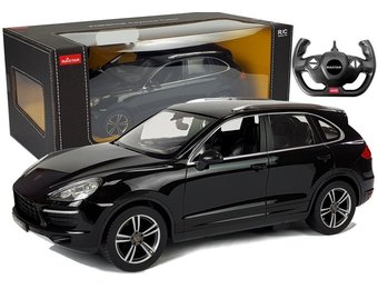 Afstandbestuurbare Porsche Cayenne Turbo 1:14 Zwart