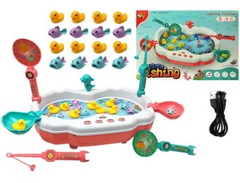 Kinderspeelgoed magnetisch hengelspel - Eendjes & vissen