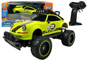 Op afstand bestuurbare auto Off-road R / C Beetle Green 2.4G