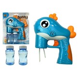 Zeepbellenpistool werkt op batterijen blauw