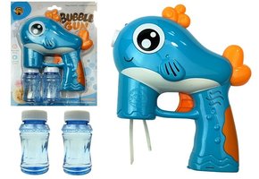 Zeepbellenpistool werkt op batterijen blauw