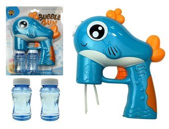 Zeepbellenpistool werkt op batterijen blauw
