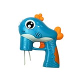 Zeepbellenpistool werkt op batterijen blauw