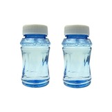 Zeepbellenpistool werkt op batterijen blauw