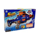 NERF gun foam geweer met schietoefening puntenbord 45 cm diameter