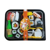 Speelgoed Sushi set met bestek - 19-delig - voor kinderkeukens
