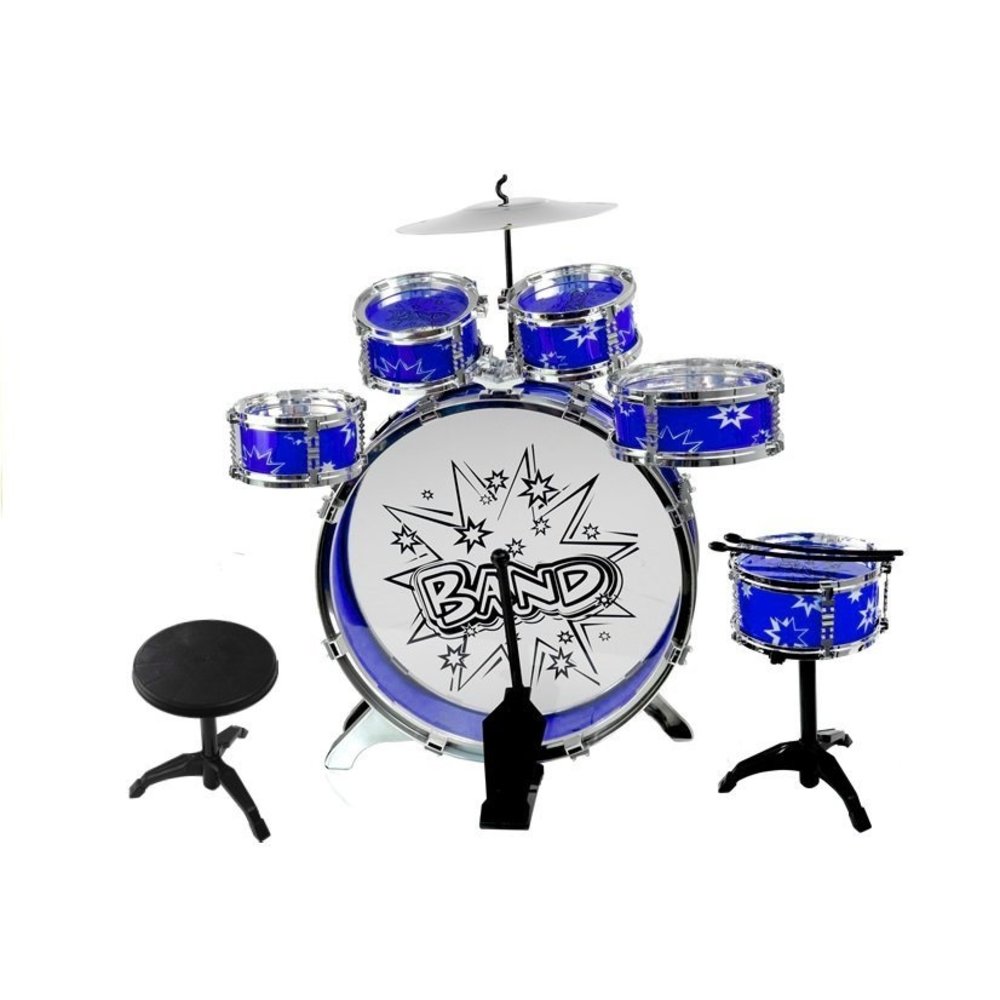 Viking Choice Peuter drumset - 6 Drums blauw VC-Lifestyle