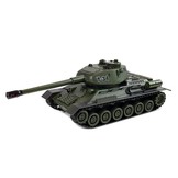 RC-tanks - set van 2 - groen en grijs - T-34 en Tiger tanks