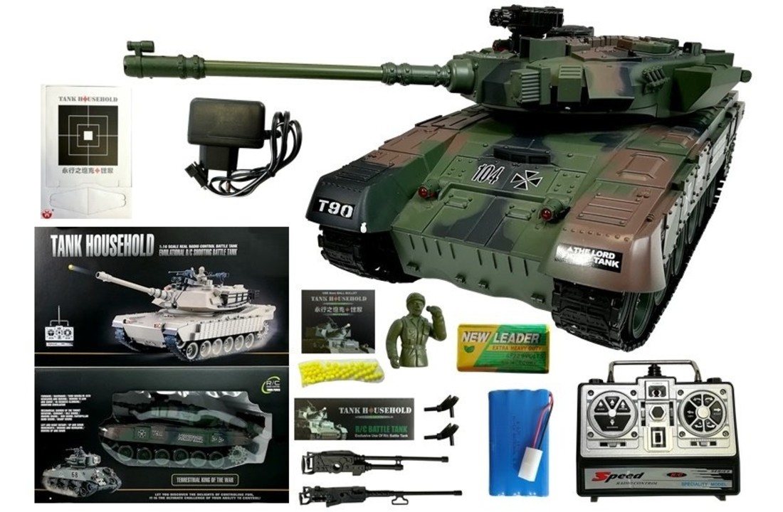 Viking Choice Tank R C 1 16 Radio Control Bullet Gun Groen Vc Lifestyle