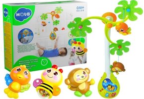 Baby muziekmobiel met licht en geluid