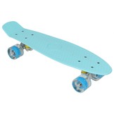 Kunststof skateboard 22 inch Enero Blue Led