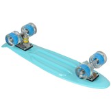 Kunststof skateboard 22 inch Enero Blue Led