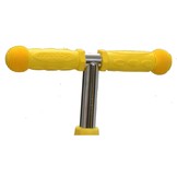 Kinder driewieler step - geel lieveheersbeestje - met zitje