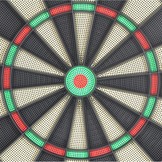 Elektronische Dart met voeding en 4 Enero tellers 51 cm