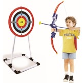 Speelgoed pijl en boog speelset - met doel, boog en zuignap pijlen