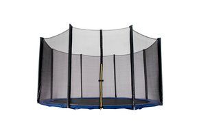 Trampoline net - buitenrand - veiligheidsnet - zwart - 305 cm
