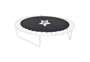 Trampoline springdoek 366 cm 12 ft - 72 veren - springmat zwart