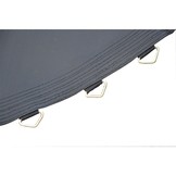 Trampoline springmat 366 cm - voor 72 veren - springdoek - zwart