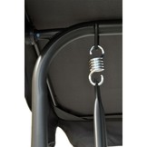 2-zits tuin- en balkonschommel 140x110x153cm grijs