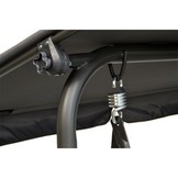 2-zits tuin- en balkonschommel 140x110x153cm grijs