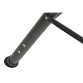 2-zits tuin- en balkonschommel 140x110x153cm grijs