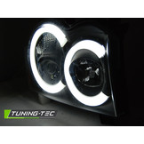 Koplampen met parkeerlicht geschikt voor Chrysler Jeep Grand Cherokee 05-08 zwart