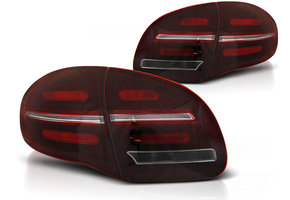 Achterlichten geschikt voor Porsche Cayenne 10-15 rood wit