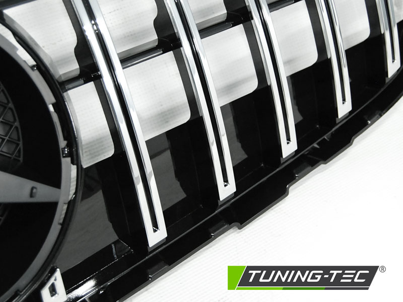Grill geschikt voor Mercedes GLC W253 vanaf 2015 sport glanzend zwart chroom