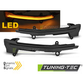 Knipperlichten spiegel geschikt voor Seat Ateca vanaf 2016 - smoke LED