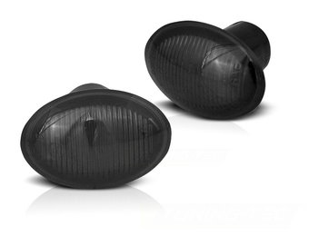 Zijkant knipperlichten geschikt voor Fiat 500 07-, Ford KA 08-, Lancia Ypsilon 04- smoke LED
