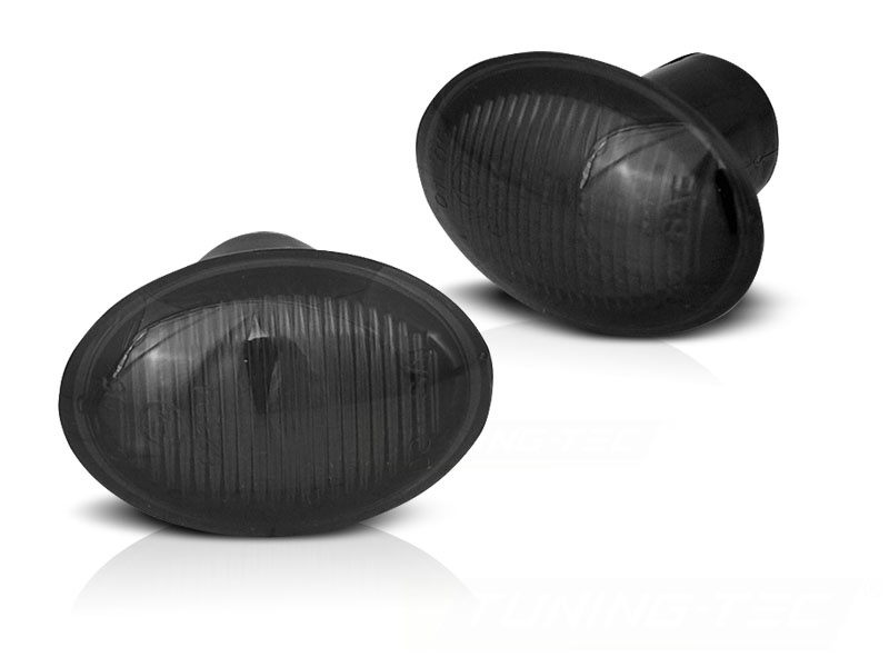 Zijkant knipperlichten geschikt voor Fiat 500 07-, Ford KA 08-, Lancia Ypsilon 04- smoke LED