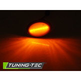 Zijkant knipperlichten geschikt voor Fiat 500 07-, Ford KA 08-, Lancia Ypsilon 04- smoke LED