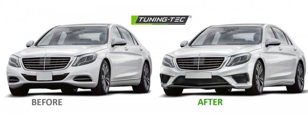 Tuning bumper geschikt voor Mercedes S-Klasse W222 13-17 - sport PDC