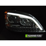 Koplampen met parkeerlicht geschikt voor Mercedes W164 ML M-Klasse 05-07 chroom