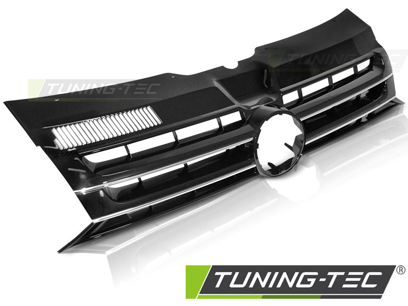 Grill chroom zwart geschikt voor VW T5 10-15 bus multivan
