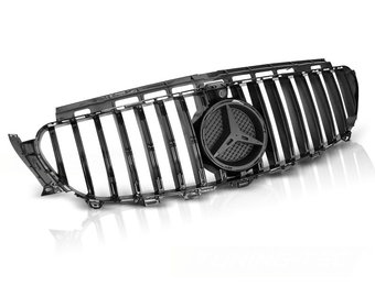 Grill geschikt voor Mercedes W213 16-18 sport glanzend zwart