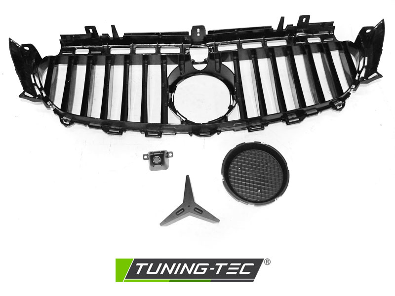 Grill geschikt voor Mercedes W213 16-18 sport glanzend zwart