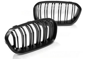 Grill geschikt voor BMW F20/F21 LCI 15-18 mat zwart design