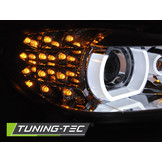 Koplampen Xenon geschikt voor BMW E90/E91 09-11 Angel Eyes chroom