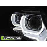 Koplampen Xenon geschikt voor BMW E90/E91 09-11 Angel Eyes chroom