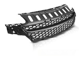 Grill geschikt voor Opel Corsa E 14-19 zwart