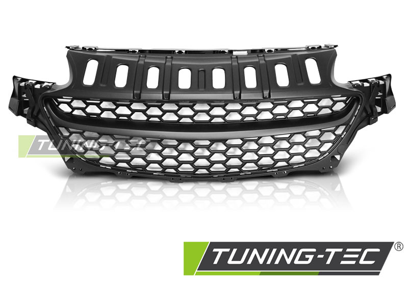 Grill geschikt voor Opel Corsa E 14-19 zwart
