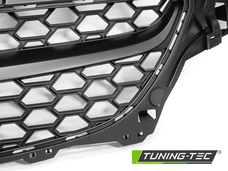 Grill geschikt voor Opel Corsa E 14-19 zwart