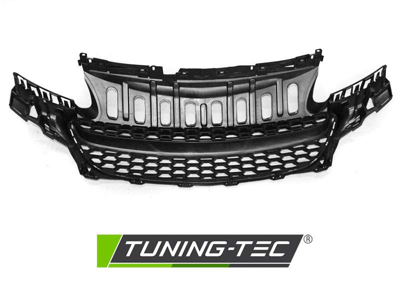 Grill geschikt voor Opel Corsa E 14-19 zwart